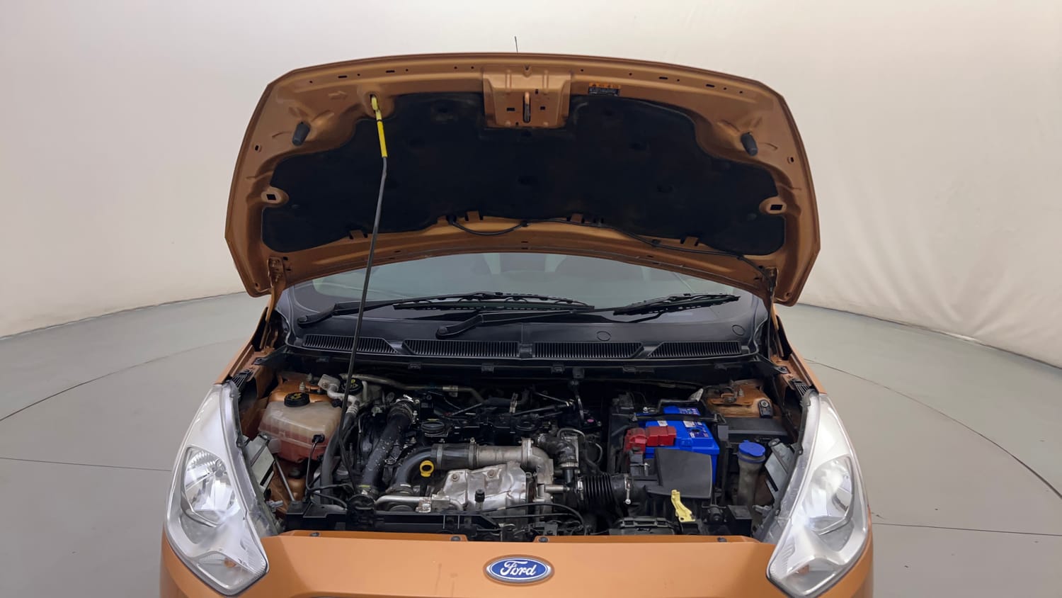Used 2016 Ford Figo Titanium1.5 TDCi Diesel Manual engine ENGINE & BONNET OPEN FRONT VIEW
