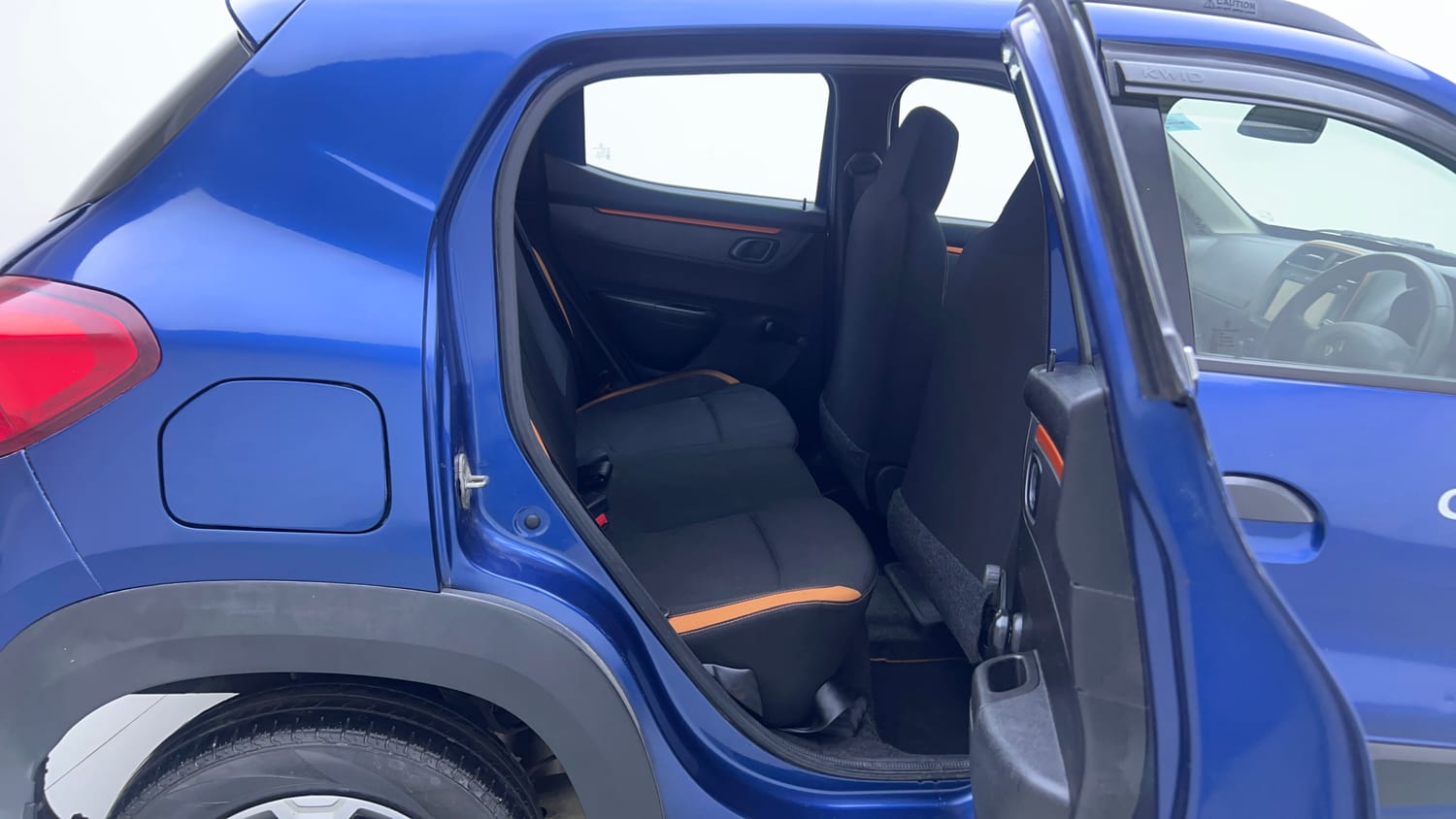 Used 2017 Renault Kwid CLIMBER 1.0 AMT Petrol Automatic interior RIGHT SIDE REAR DOOR CABIN VIEW