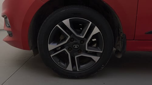 Used 2020 Tata Tiago XZA Plus Petrol Automatic tyres LEFT FRONT TYRE RIM VIEW