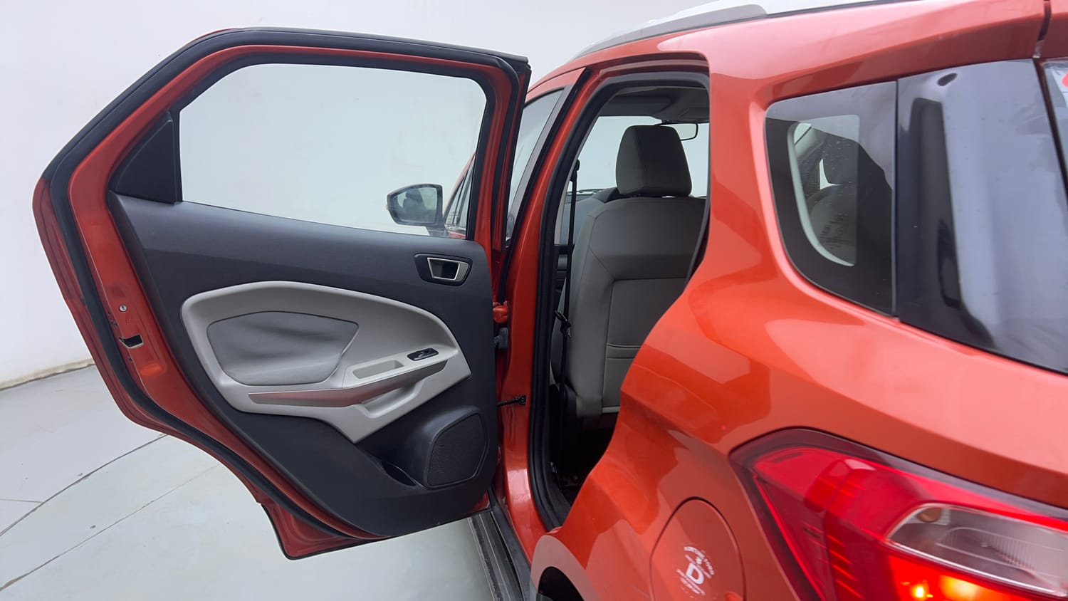 Used 2017 Ford EcoSport Titanium 1.5L TDCi Diesel Manual interior LEFT REAR DOOR OPEN VIEW