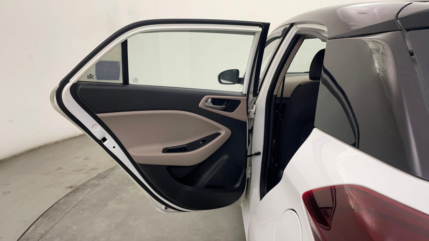 Used 2019 Hyundai Elite i20 Asta 1.2 (O) Petrol Manual interior LEFT REAR DOOR OPEN VIEW