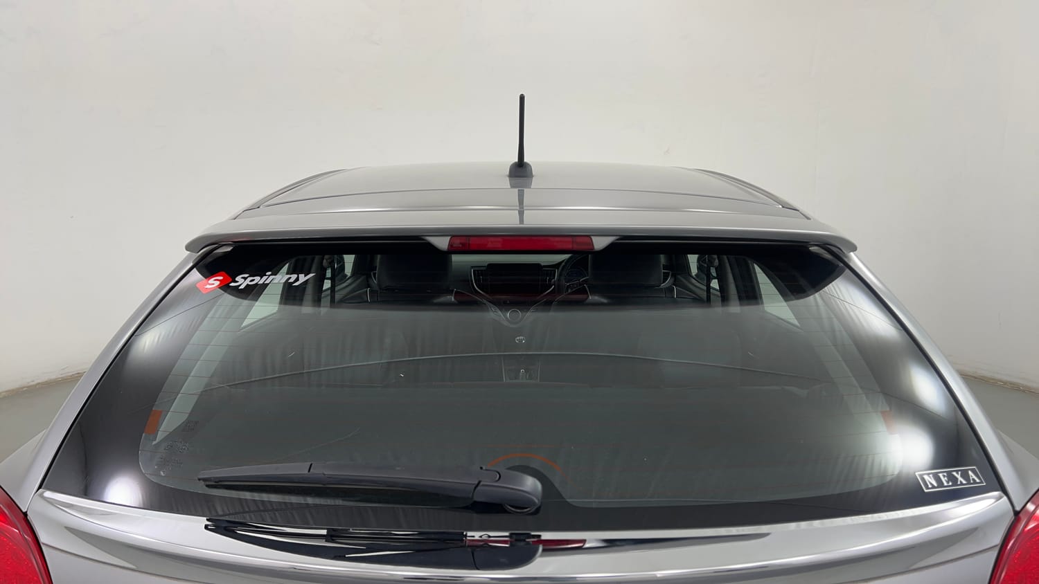 Used 2021 Maruti Suzuki Baleno Delta Petrol Manual exterior BACK WINDSHIELD VIEW