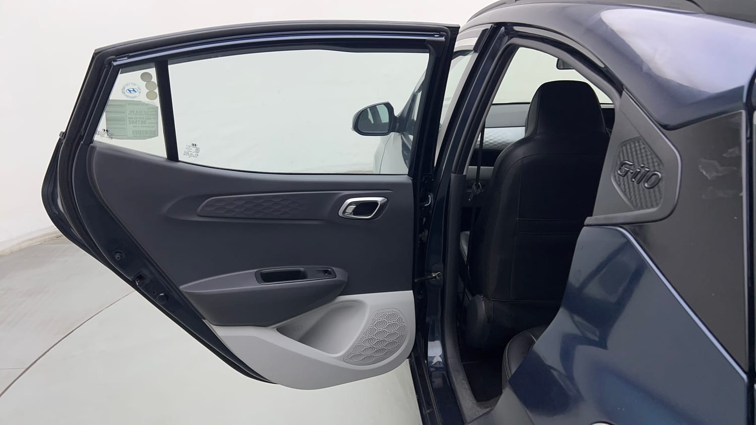 Used 2022 Hyundai Grand i10 Nios Sportz 1.2 Kappa VTVT Petrol Manual interior LEFT REAR DOOR OPEN VIEW