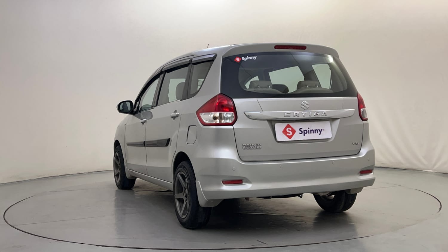 Used 2017 Maruti Suzuki Ertiga VXI AT Petrol Automatic exterior LEFT REAR CORNER VIEW