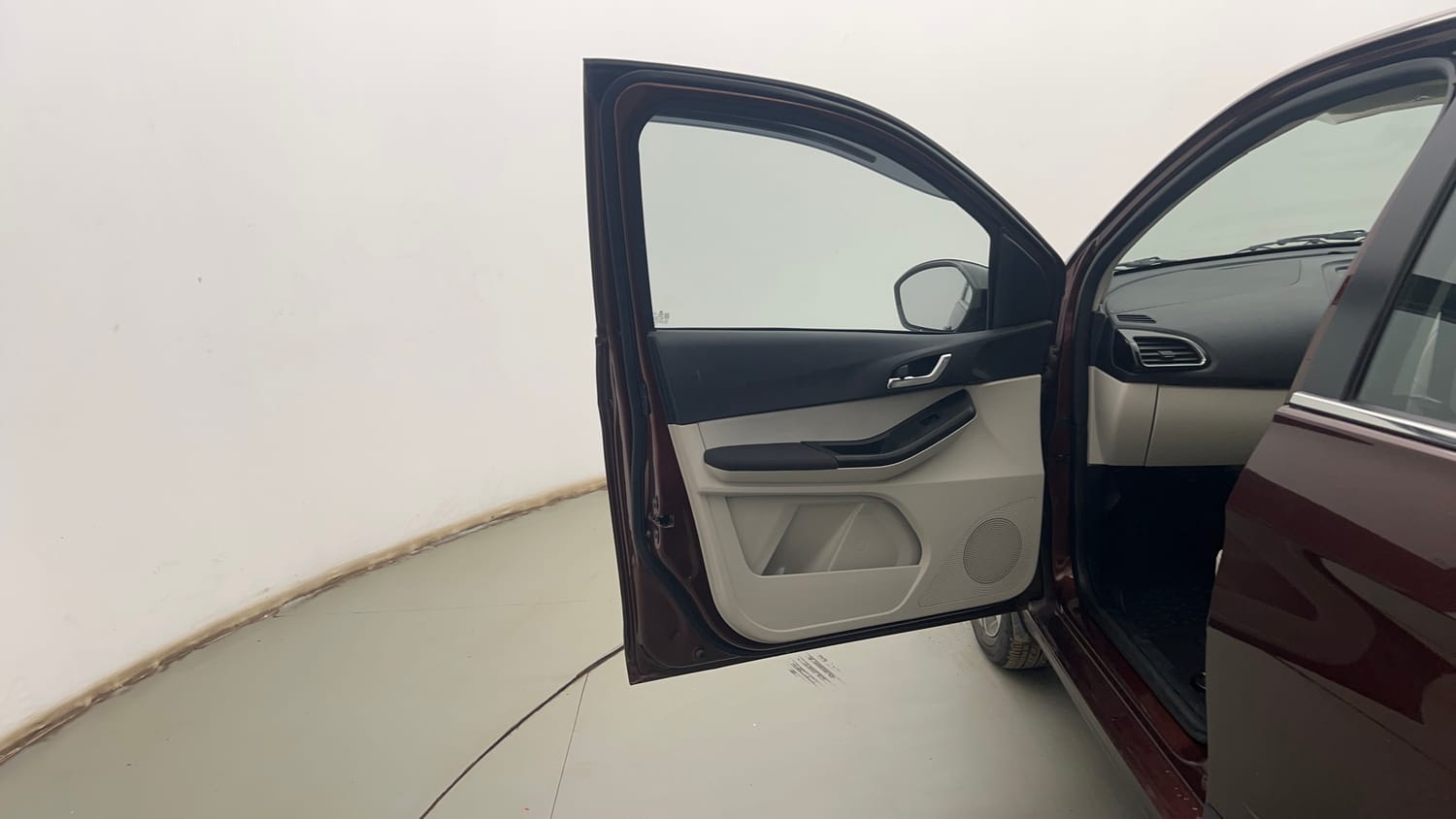 Used 2023 Tata Tigor XZA Plus Leatherette Pack Petrol Automatic interior LEFT FRONT DOOR OPEN VIEW