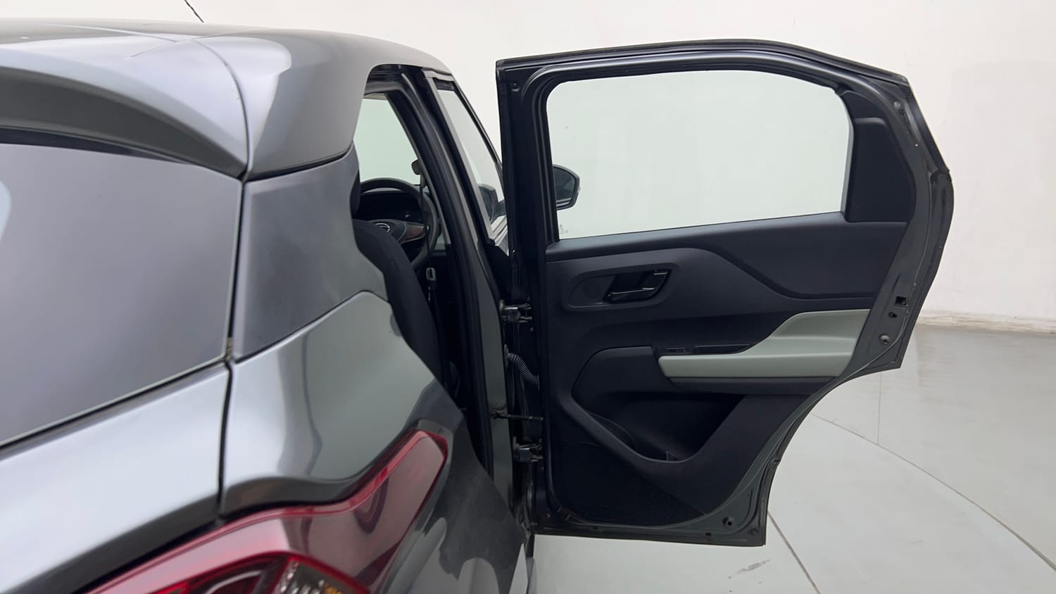 Used 2022 Tata Punch Adventure MT Petrol Manual interior RIGHT REAR DOOR OPEN VIEW
