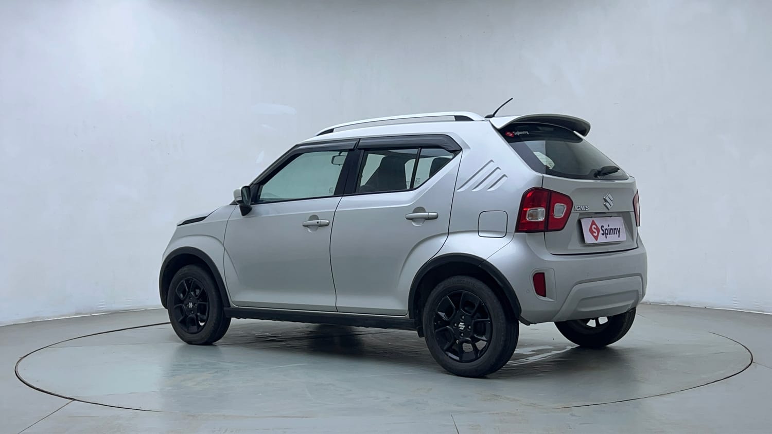 Used 2021 Maruti Suzuki Ignis Zeta 1.2 MT Petrol Manual exterior LEFT REAR CORNER VIEW