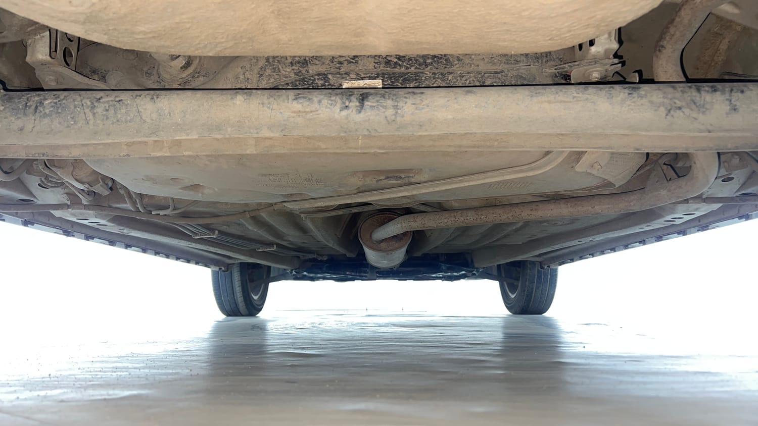 Used 2021 Maruti Suzuki Ignis Zeta 1.2 MT Petrol Manual extra REAR UNDERBODY VIEW (TAKEN FROM REAR)