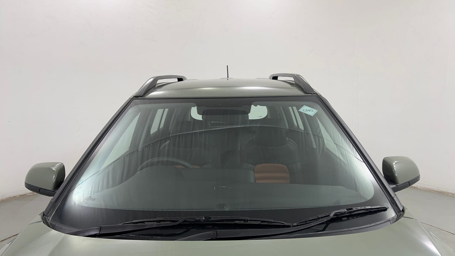 Used 2024 Hyundai Exter S 1.2 MT Hy-CNG Duo Cng Manual exterior FRONT WINDSHIELD VIEW