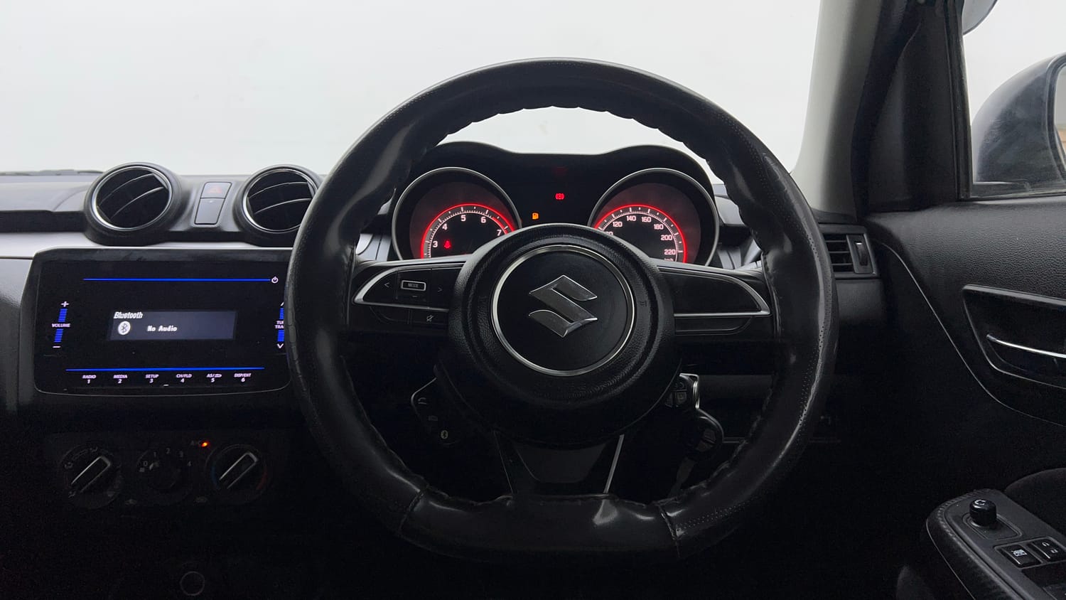 Used 2021 Maruti Suzuki Swift VXi Petrol Manual interior STEERING VIEW
