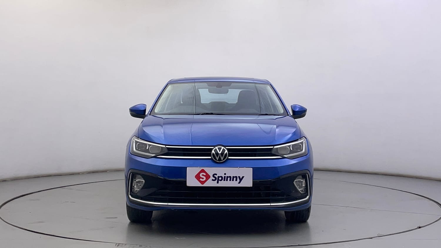 Used 2023 Volkswagen Virtus Topline 1.0 TSI MT Petrol Manual exterior FRONT VIEW