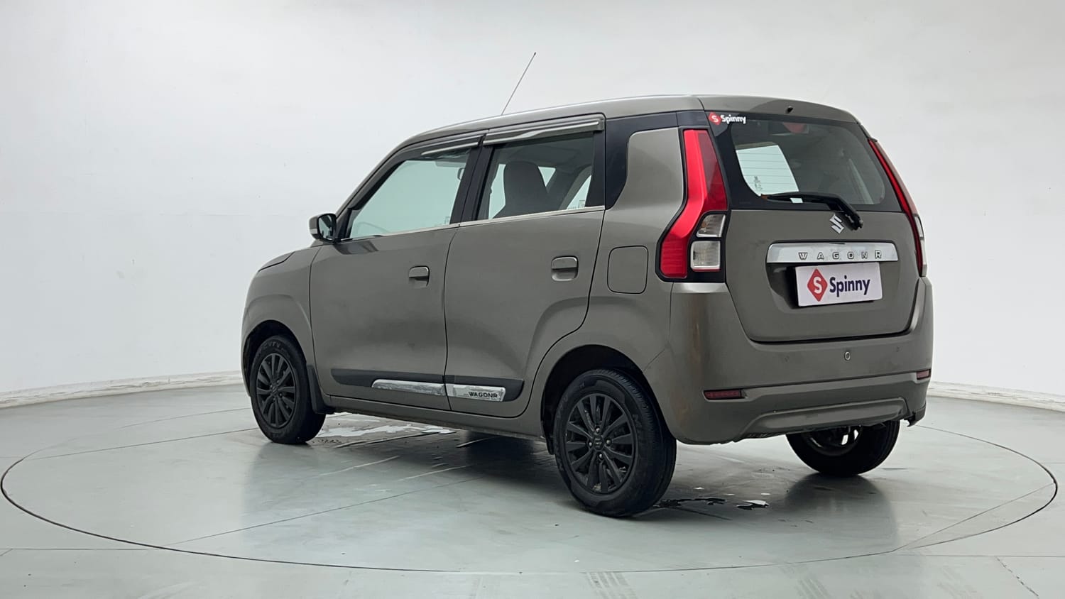 Used 2023 Maruti Suzuki Wagon R ZXI Plus 1.2 AGS Petrol Automatic exterior LEFT REAR CORNER VIEW