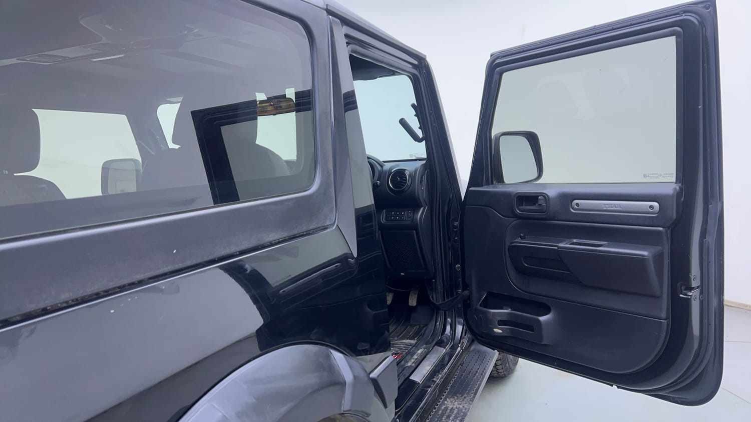 Used 2022 mahindra Thar LX Hard Top Diesel AT 4WD Diesel Automatic interior RIGHT FRONT DOOR OPEN VIEW