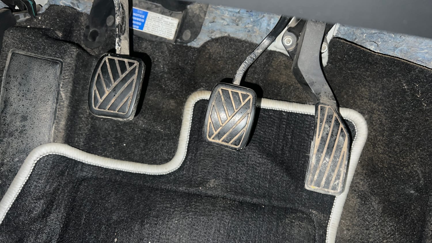 Used 2017 Maruti Suzuki Vitara Brezza LDi (O) Diesel Manual interior PEDALS VIEW