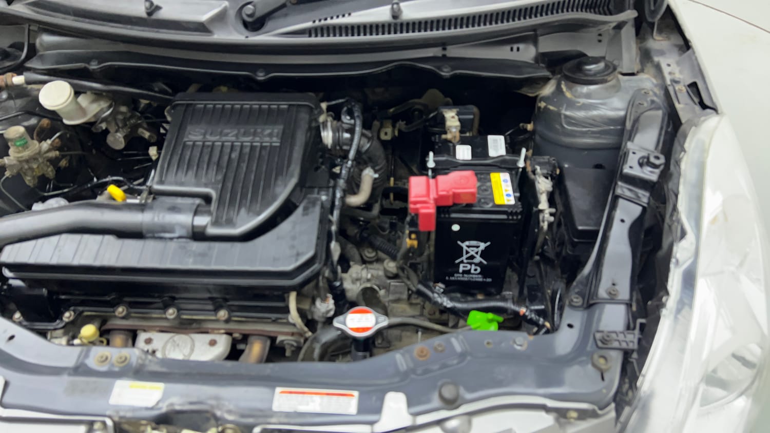 Used 2015 Maruti Suzuki Swift VXi Petrol Manual engine ENGINE LEFT SIDE VIEW