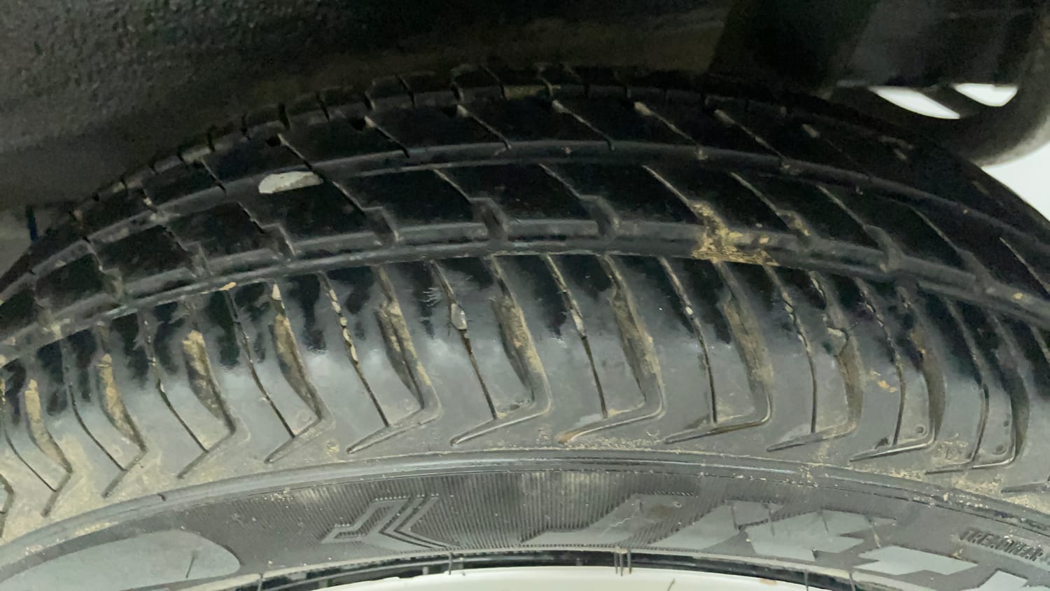 Used 2023 Maruti Suzuki Alto K10 VXi Petrol Manual tyres LEFT REAR TYRE TREAD VIEW