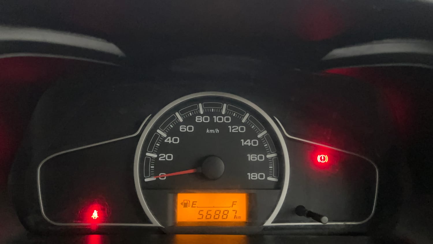 Used 2020 Maruti Suzuki Alto 800 LXi Petrol Manual interior CLUSTERMETER VIEW