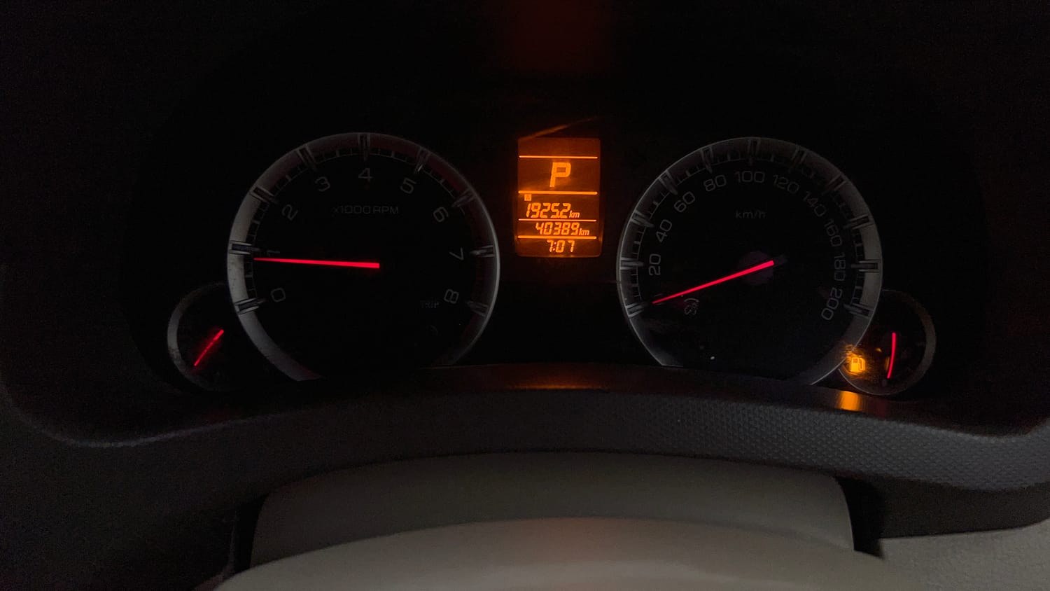 Used 2017 Maruti Suzuki Ertiga VXI AT Petrol Automatic interior CLUSTERMETER VIEW