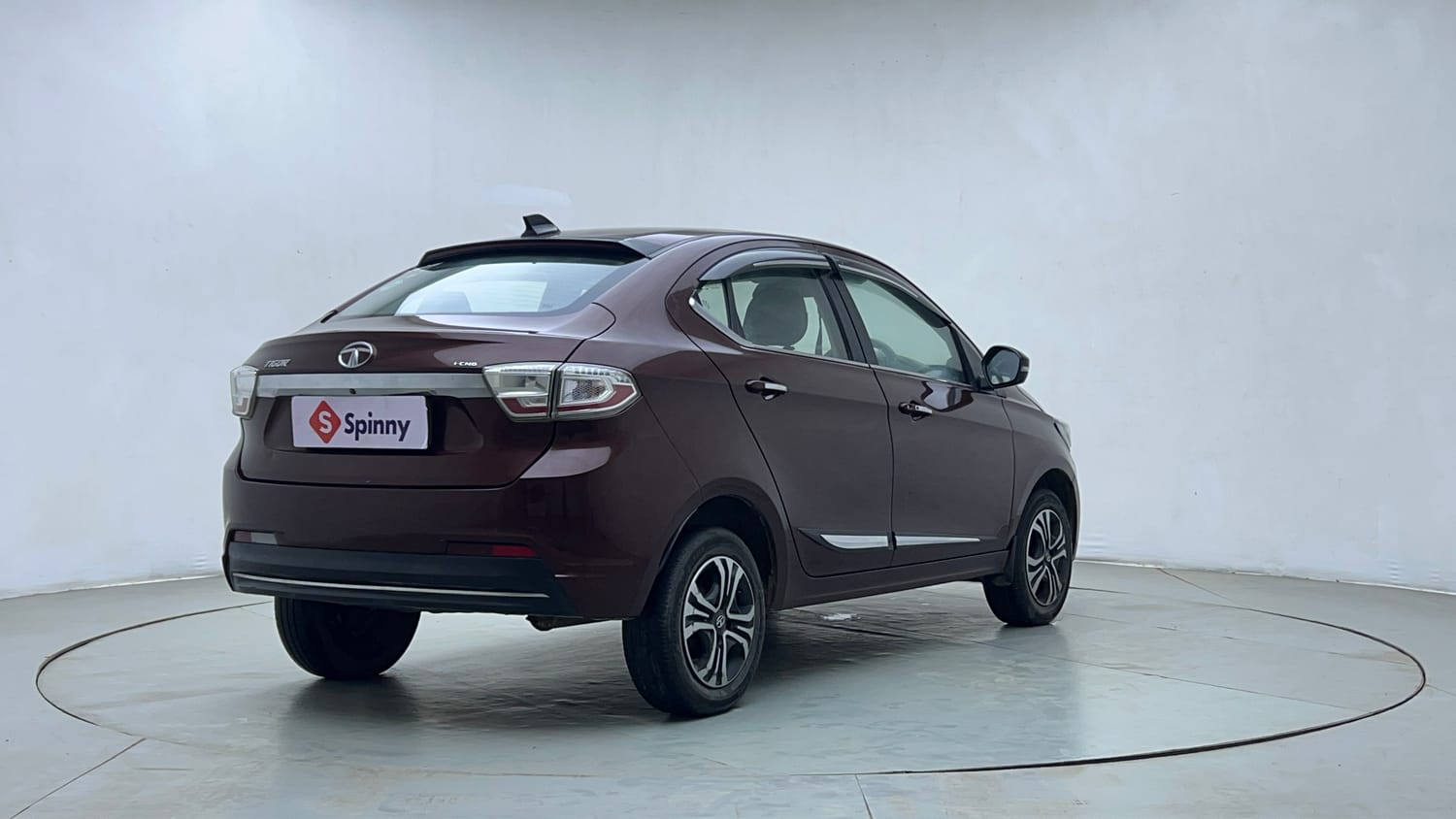 Used 2022 Tata Tigor XZ Plus CNG Cng Manual exterior RIGHT REAR CORNER VIEW