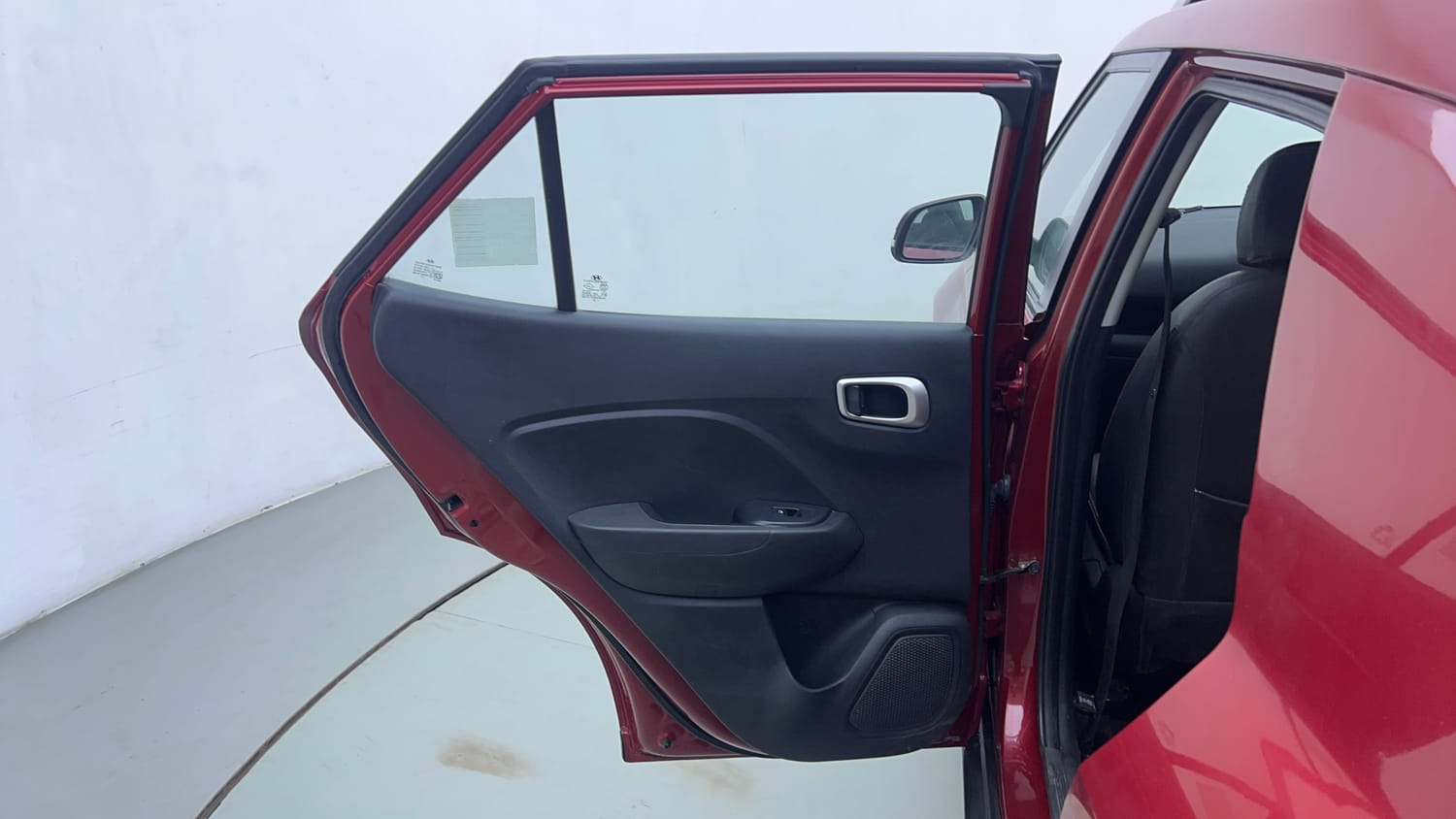 Used 2019 Hyundai Venue SX Plus 1.0 Turbo DCT Petrol Automatic interior LEFT REAR DOOR OPEN VIEW