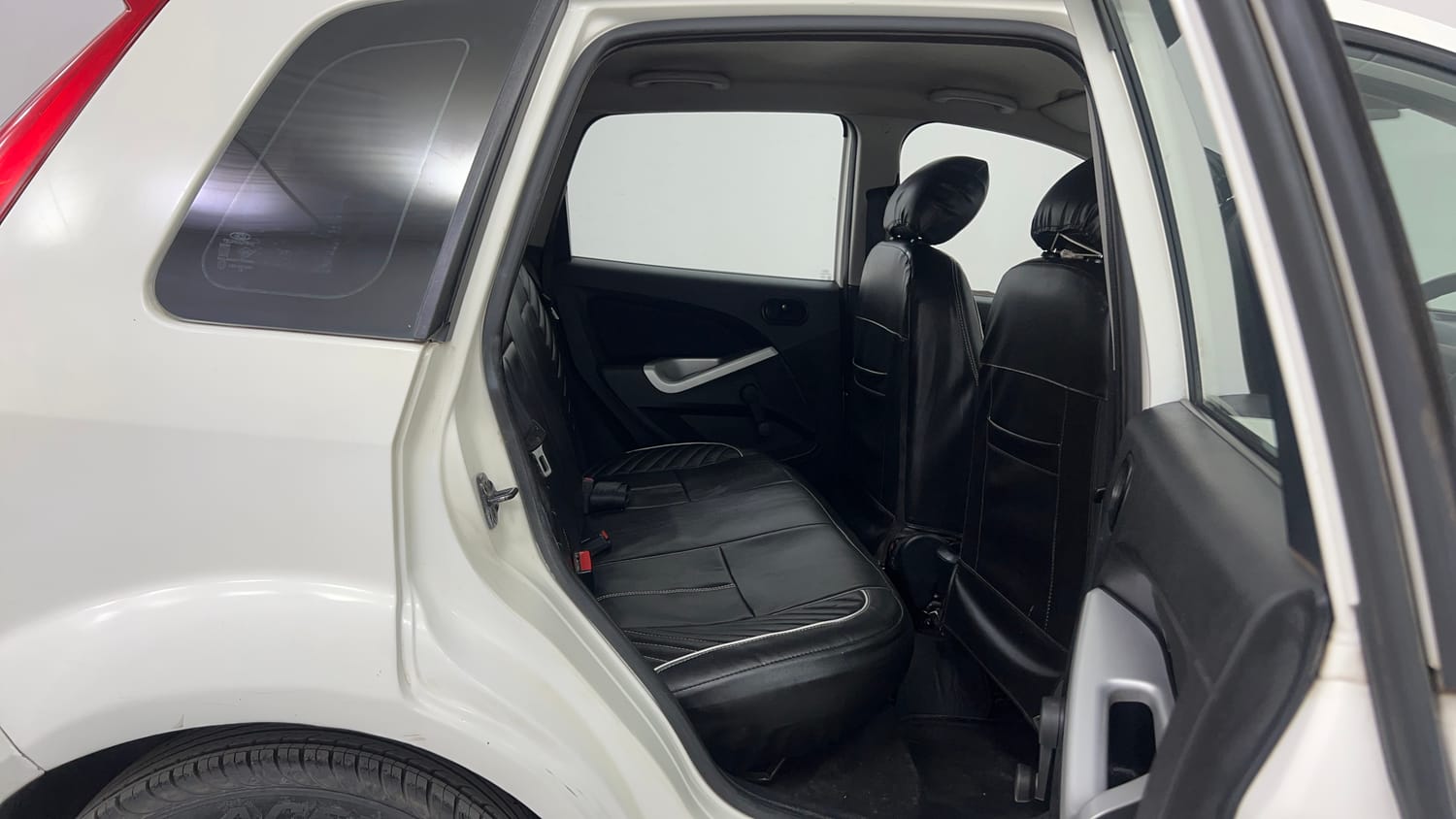 Used 2013 Ford Figo Duratec Petrol Titanium 1.2 Petrol Manual interior RIGHT SIDE REAR DOOR CABIN VIEW