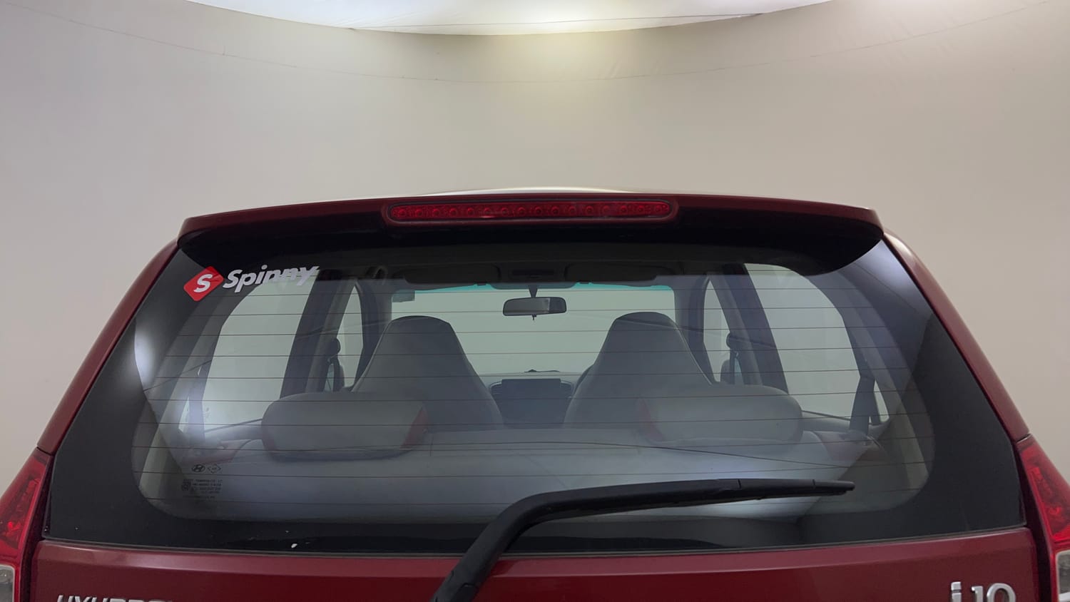 Used 2012 Hyundai i10 Sportz 1.2 Kappa2 Petrol Manual exterior BACK WINDSHIELD VIEW