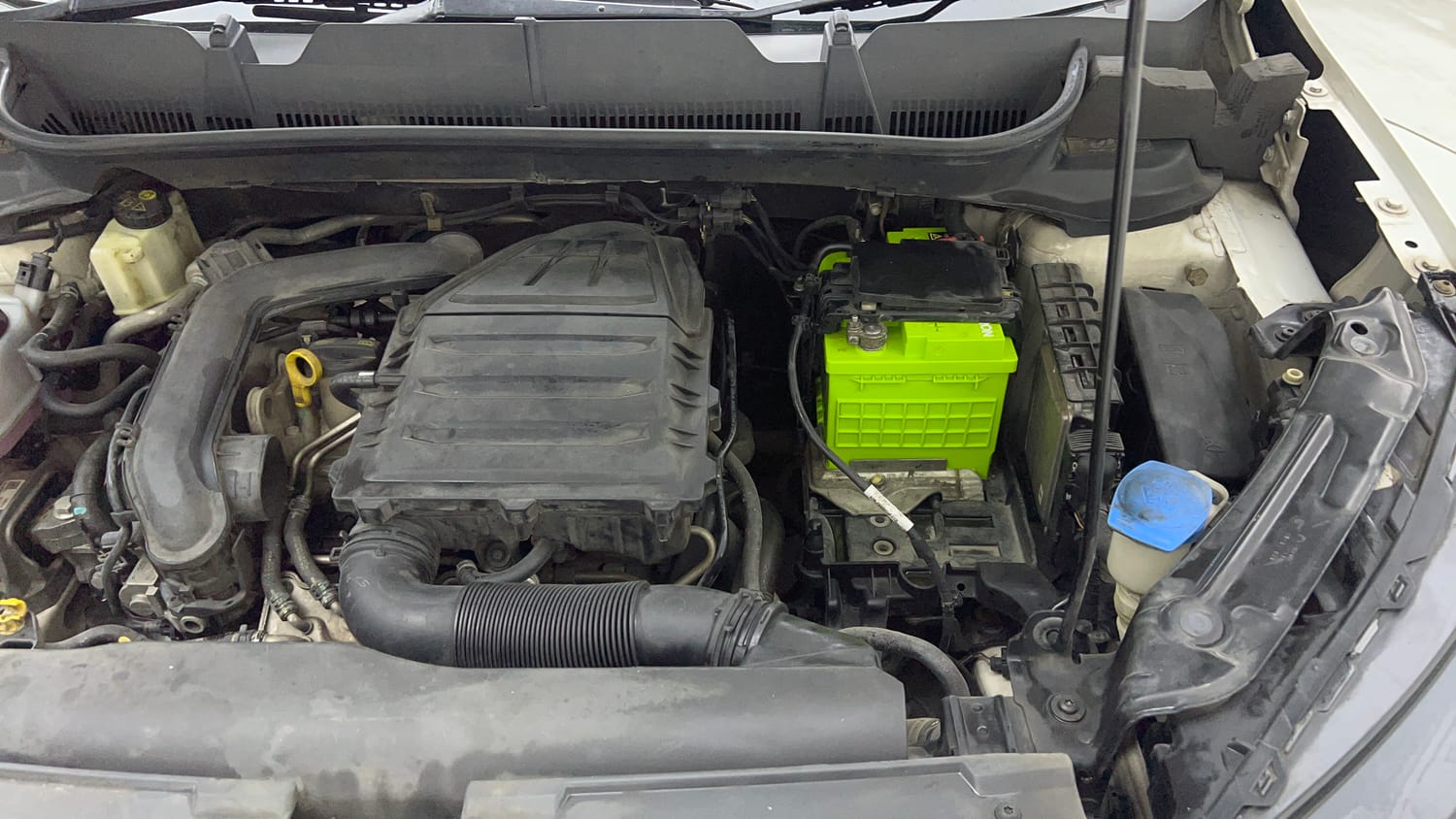 Used 2021 Skoda Kushaq Ambition 1.0L TSI MT Petrol Manual engine ENGINE LEFT SIDE VIEW