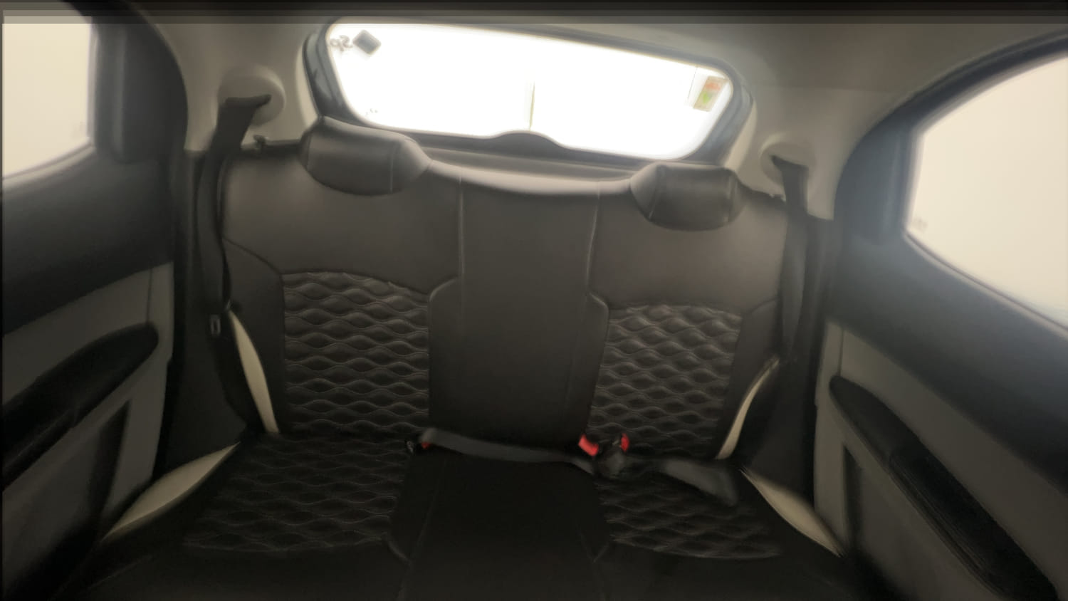 Used 2023 Tata Tiago XT Petrol Manual interior REAR SEAT CONDITION VIEW