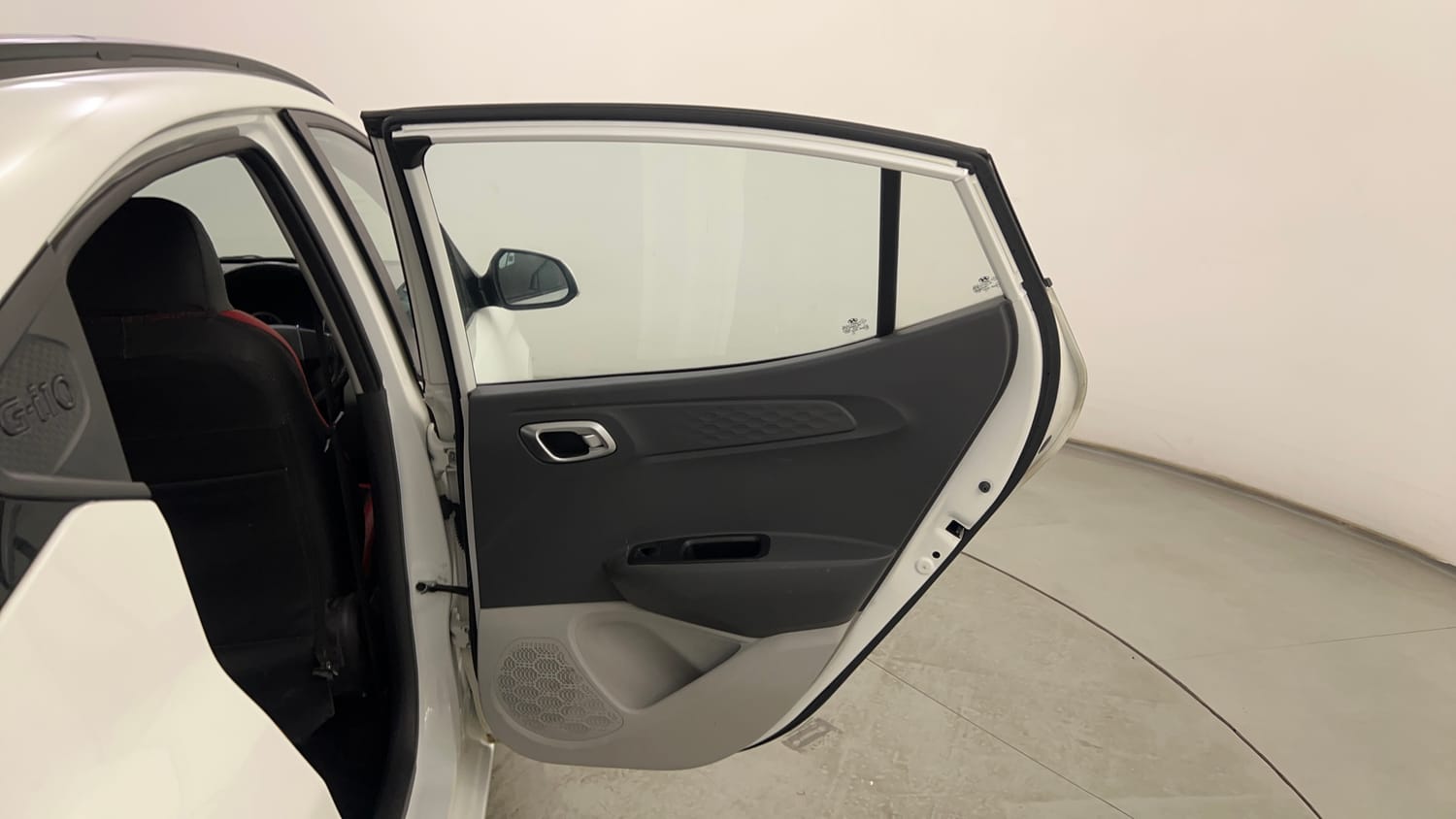 Used 2023 Hyundai Grand i10 Nios Sportz 1.2 Kappa VTVT CNG Cng Manual interior RIGHT REAR DOOR OPEN VIEW