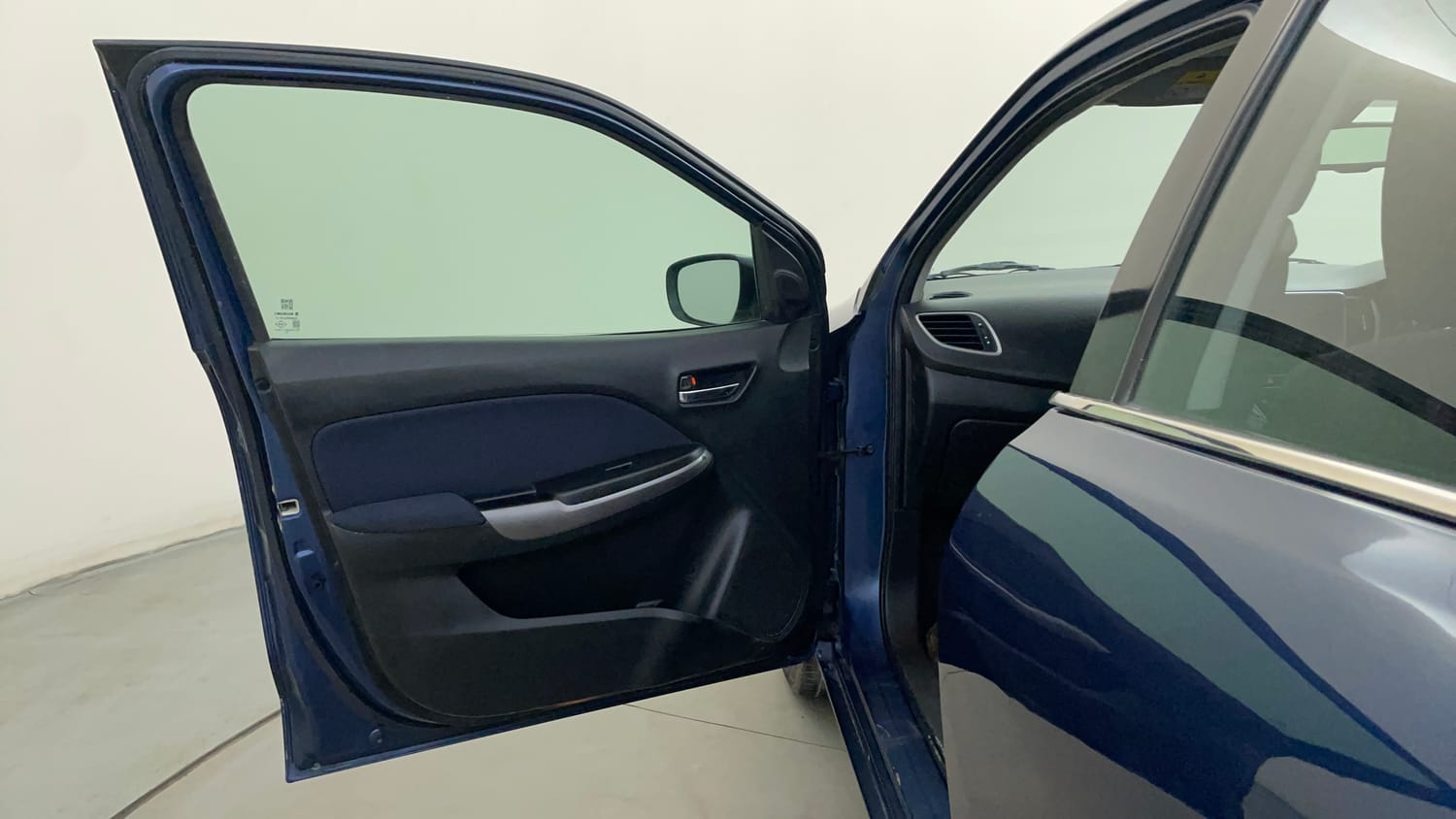 Used 2019 Maruti Suzuki Baleno Alpha Automatic Petrol Automatic interior LEFT FRONT DOOR OPEN VIEW
