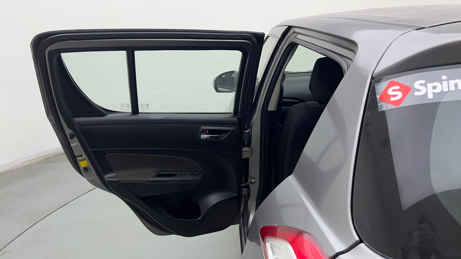Used 2015 Maruti Suzuki Swift VXi Petrol Manual interior LEFT REAR DOOR OPEN VIEW