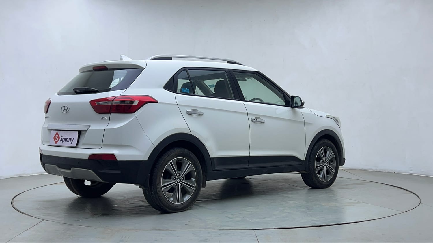Used 2018 Hyundai Creta SX Plus 1.6 AT Petrol Petrol Automatic exterior RIGHT REAR CORNER VIEW
