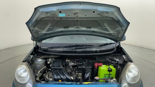 Used 2016 Nissan Micra Active XV Petrol Manual engine ENGINE & BONNET OPEN FRONT VIEW