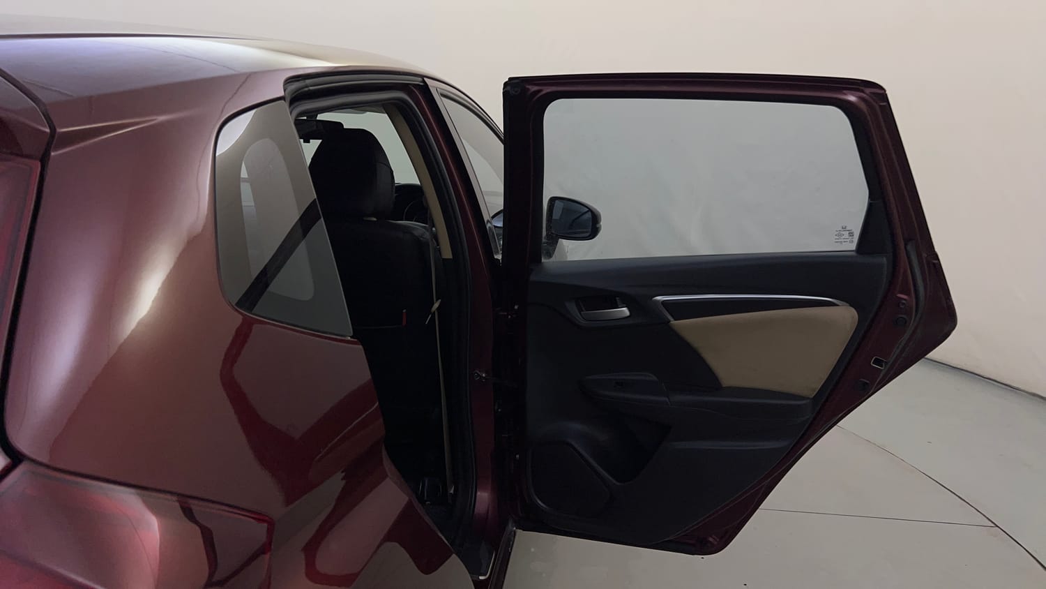 Used 2015 Honda Jazz V Petrol Petrol Manual interior RIGHT REAR DOOR OPEN VIEW