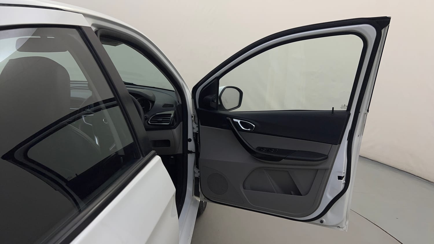 Used 2018 Tata Tiago Revotron XZ Petrol Manual interior RIGHT FRONT DOOR OPEN VIEW