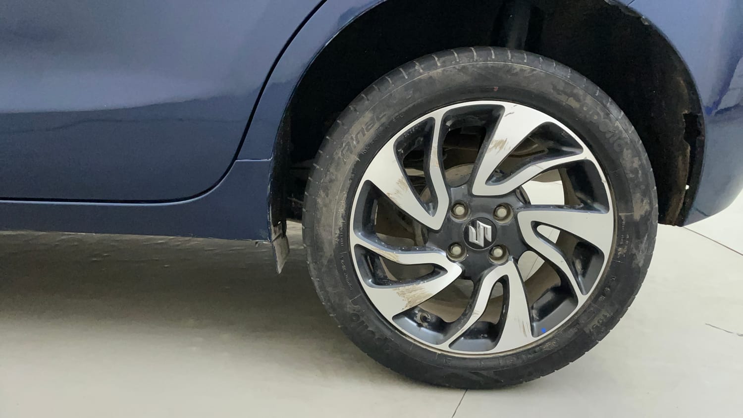 Used 2019 Maruti Suzuki Baleno Alpha Automatic Petrol Automatic tyres LEFT REAR TYRE RIM VIEW