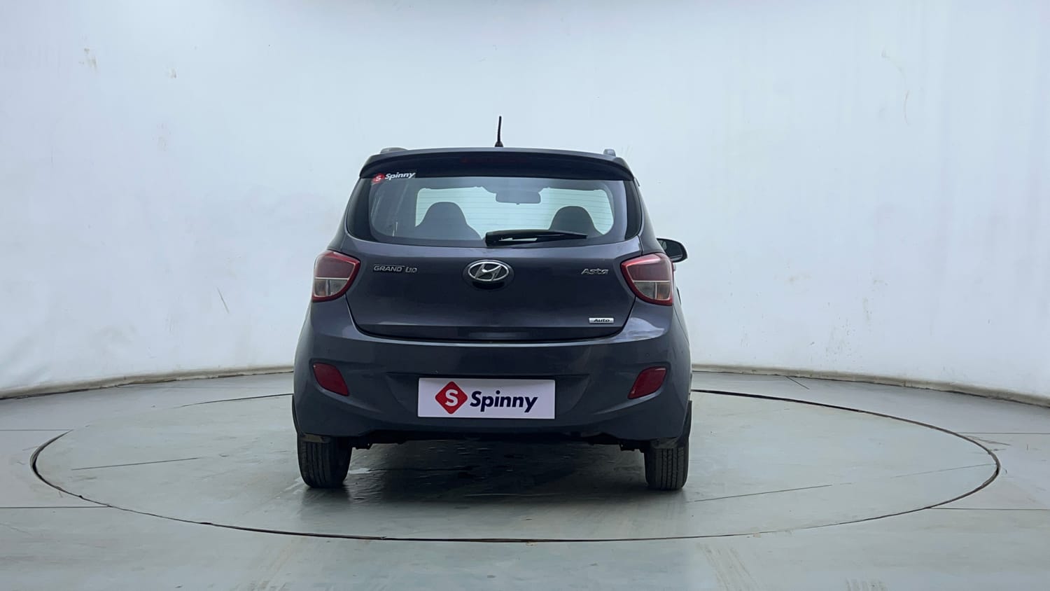 Used 2014 Hyundai Grand i10 Asta AT 1.2 Kappa VTVT Petrol Automatic exterior BACK VIEW