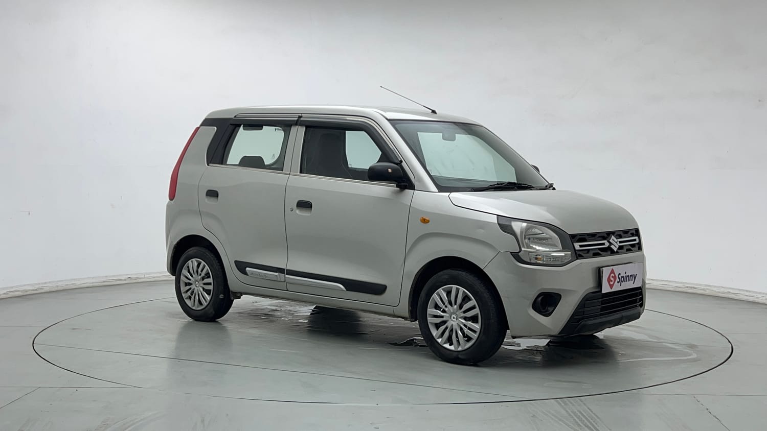 Used 2021 Maruti Suzuki Wagon R LXi 1.0 CNG Cng Manual exterior RIGHT FRONT CORNER VIEW