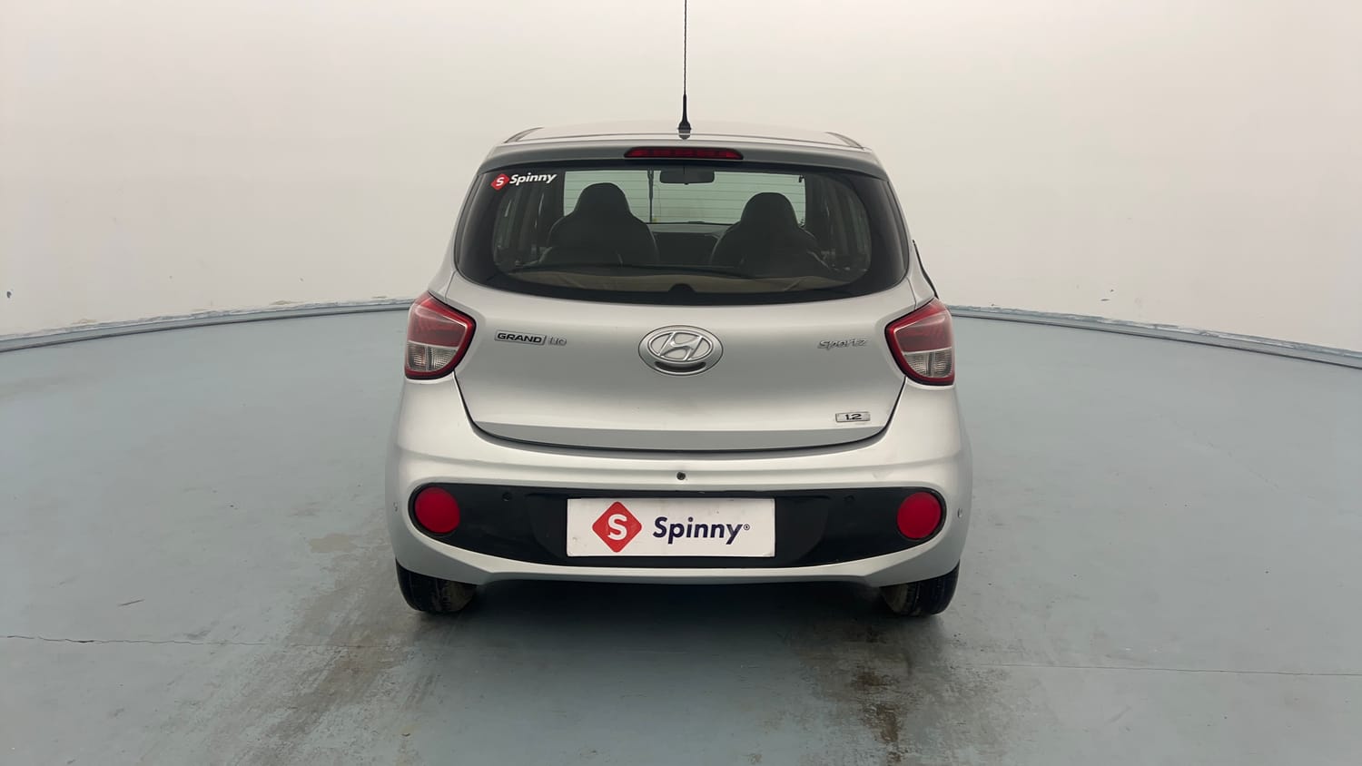 Used 2017 Hyundai Grand i10 Sportz 1.2 Kappa VTVT Petrol Manual exterior BACK VIEW