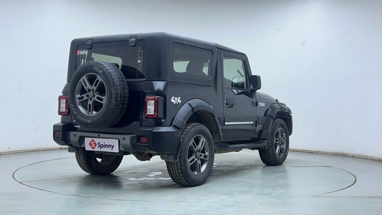 Used 2022 mahindra Thar LX Hard Top Diesel AT 4WD Diesel Automatic exterior RIGHT REAR CORNER VIEW