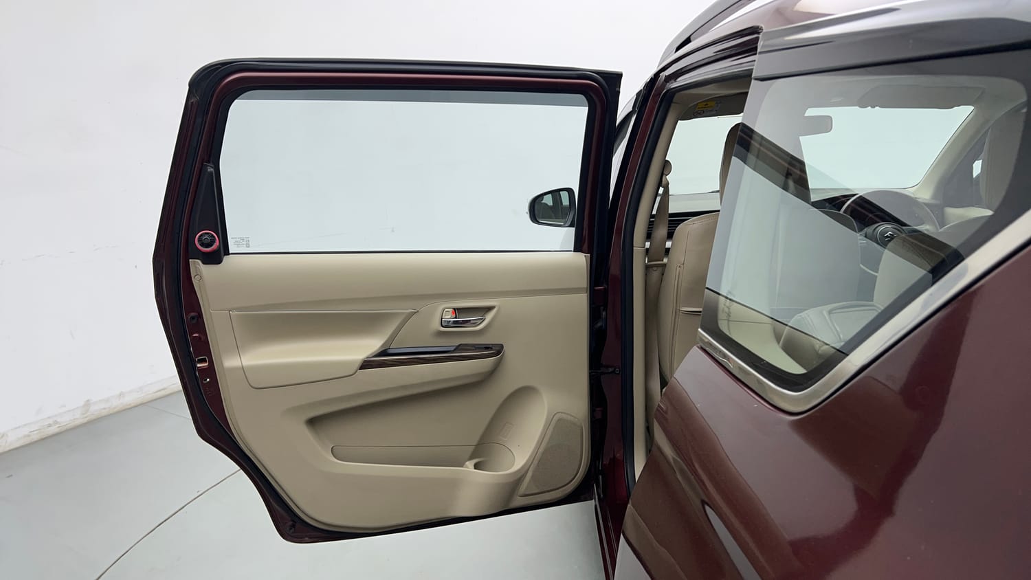 Used 2022 Maruti Suzuki New Ertiga VXi Petrol Manual interior LEFT REAR DOOR OPEN VIEW