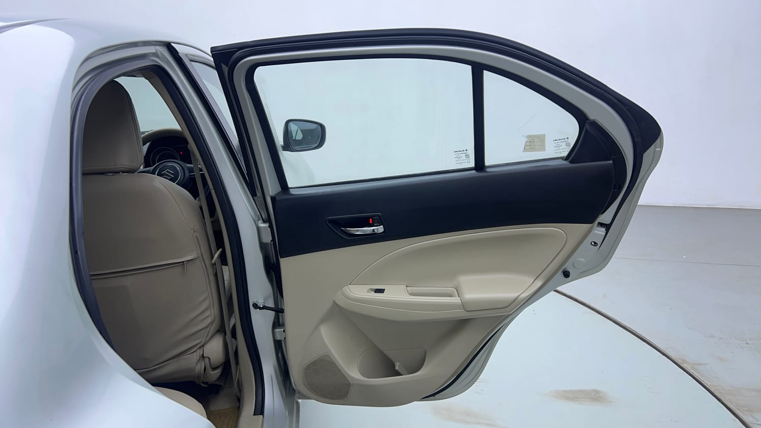 Used 2018 Maruti Suzuki Dzire VXi Petrol Manual interior RIGHT REAR DOOR OPEN VIEW