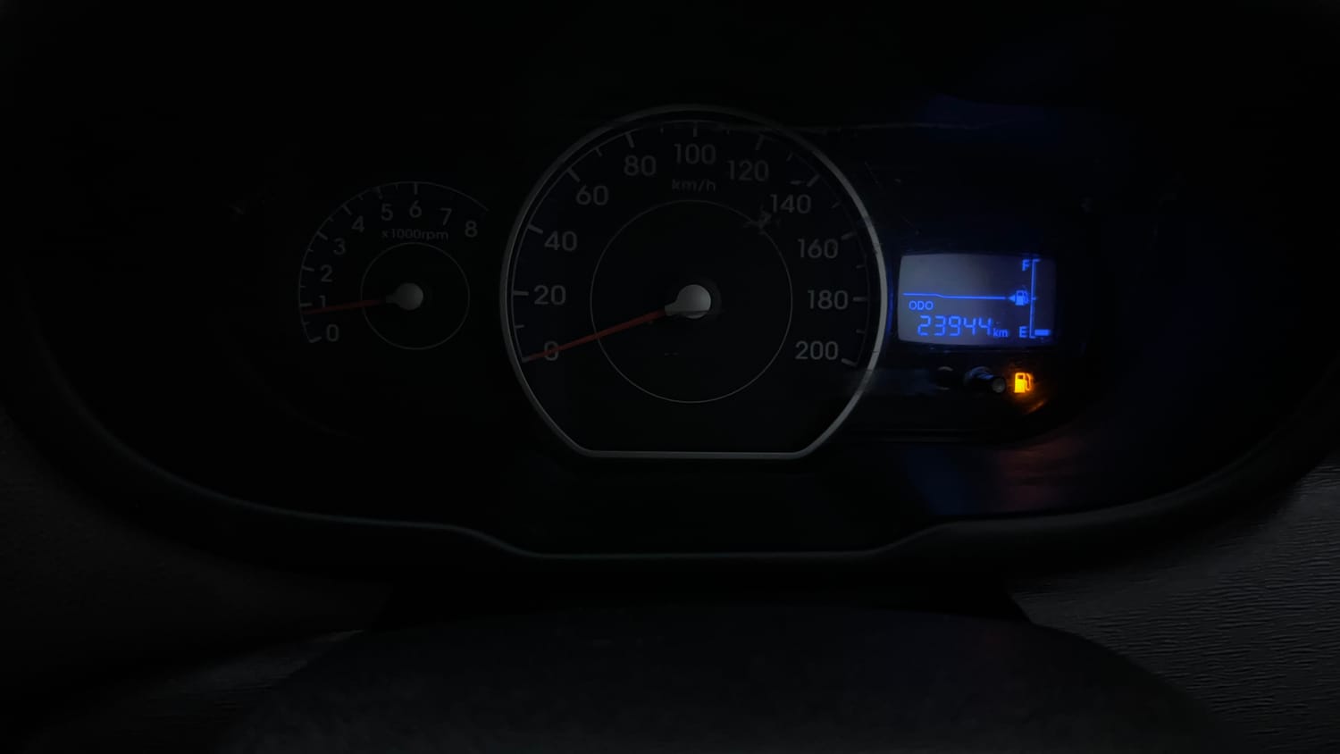 Used 2012 Hyundai i10 Sportz 1.2 Kappa2 Petrol Manual interior CLUSTERMETER VIEW