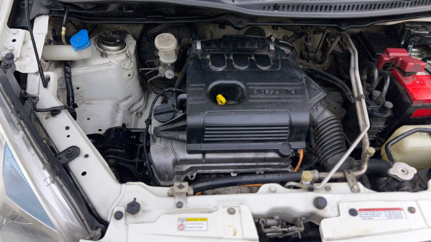 Used 2016 Maruti Suzuki Wagon R 1.0 VXI AMT Petrol Automatic engine ENGINE RIGHT SIDE VIEW