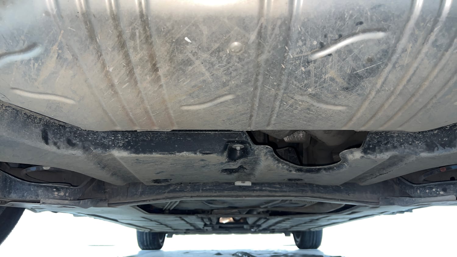 Used 2025 Mercedes-Benz A-Class Limousine 200 Petrol Automatic extra REAR UNDERBODY VIEW (TAKEN FROM REAR)