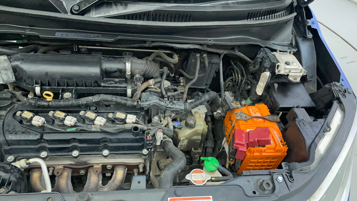 Used 2017 Maruti Suzuki Ignis Zeta 1.2 AMT Petrol Automatic engine ENGINE LEFT SIDE VIEW