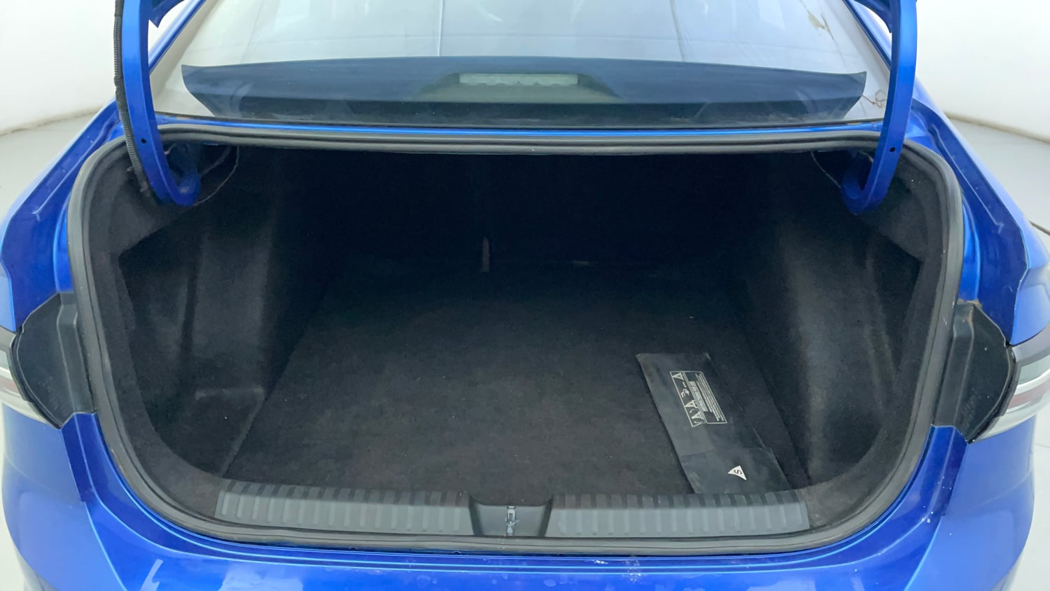 Used 2023 Volkswagen Virtus Topline 1.0 TSI MT Petrol Manual interior DICKY INSIDE VIEW