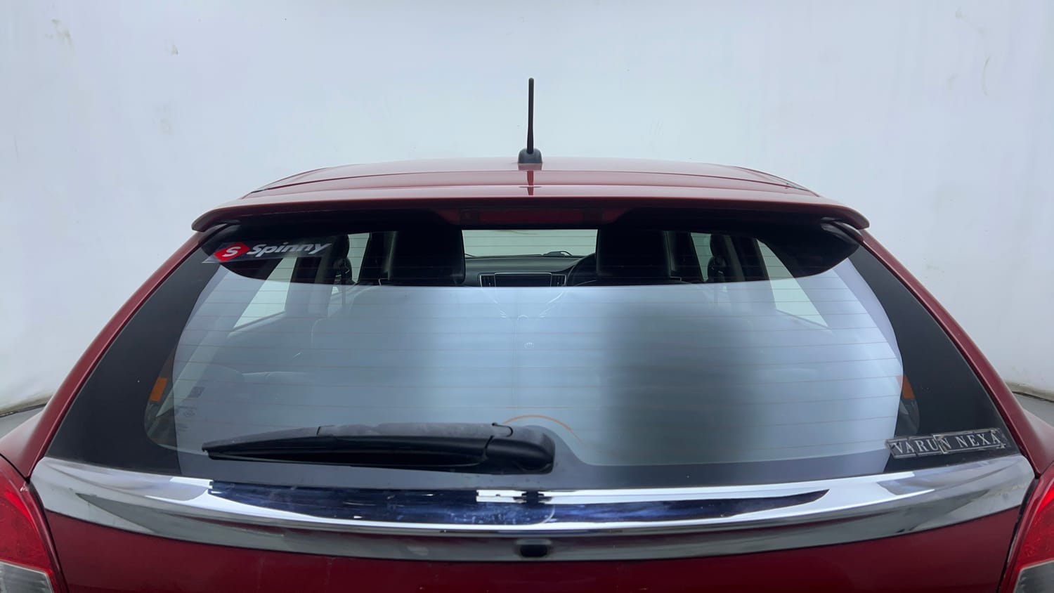 Used 2021 Maruti Suzuki Baleno Zeta Petrol Manual exterior BACK WINDSHIELD VIEW