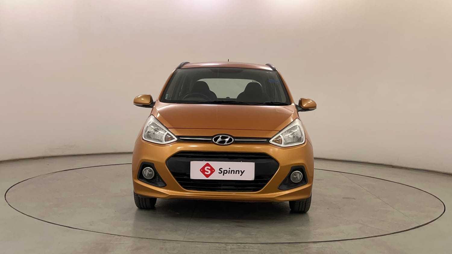 Used 2014 Hyundai Grand i10 Sportz 1.2 Kappa VTVT Petrol Manual exterior FRONT VIEW