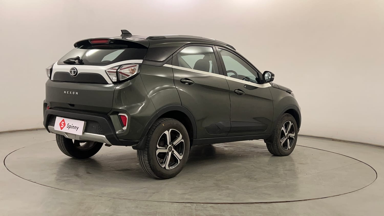 Used 2022 Tata Nexon XZA Plus (O) Diesel Diesel Automatic exterior RIGHT REAR CORNER VIEW